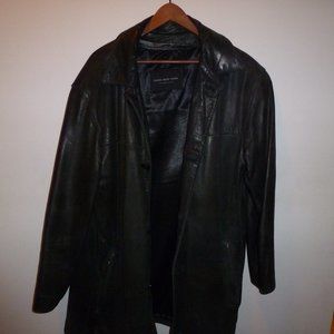 Marc NY Leather Coat